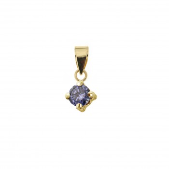 pendentif en or 10kt. 09-4P